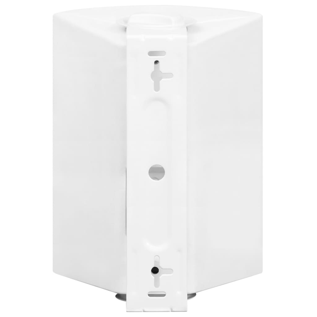 Wall-mounted Stereo Speakers 2 pcs White Indoor Outdoor 100 W